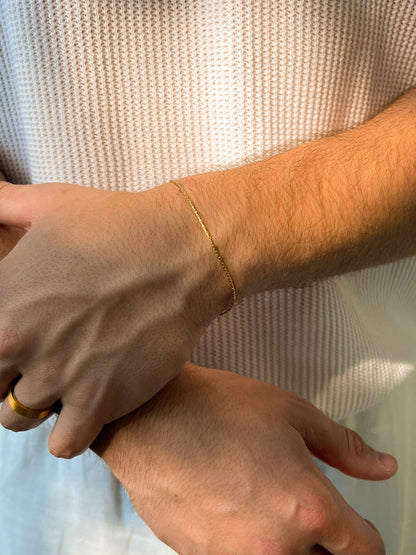 WIRE BRACELET | 18K Gold