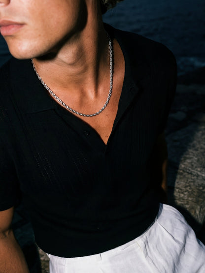 ROPE CHAIN 3MM | Silver