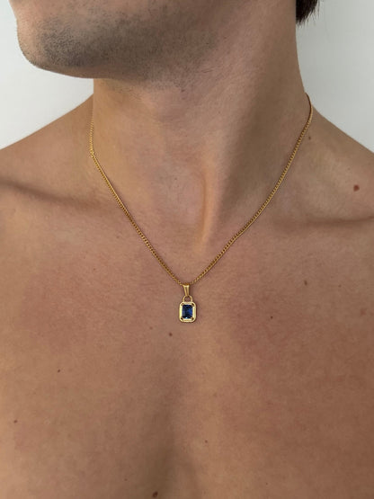 OCEAN GEMSTONE CHAIN | 18K Gold
