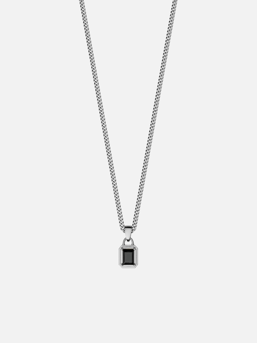 MIDNIGHT GEMSTONE CHAIN | Silver