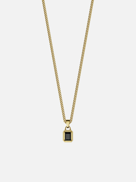 MIDNIGHT GEMSTONE CHAIN | 18K Gold