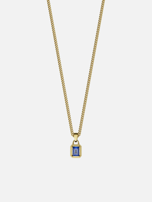 OCEAN GEMSTONE CHAIN | 18K Gold