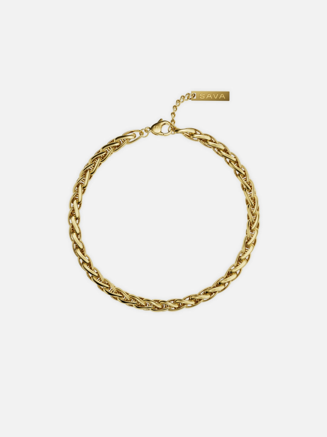 WHEAT BRACELET 5MM | 18K Gold
