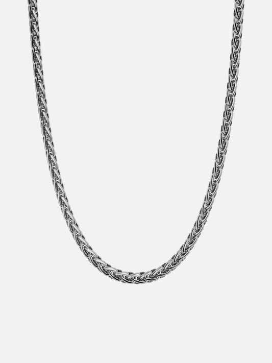 WHEAT CHAIN 5MM | Silver