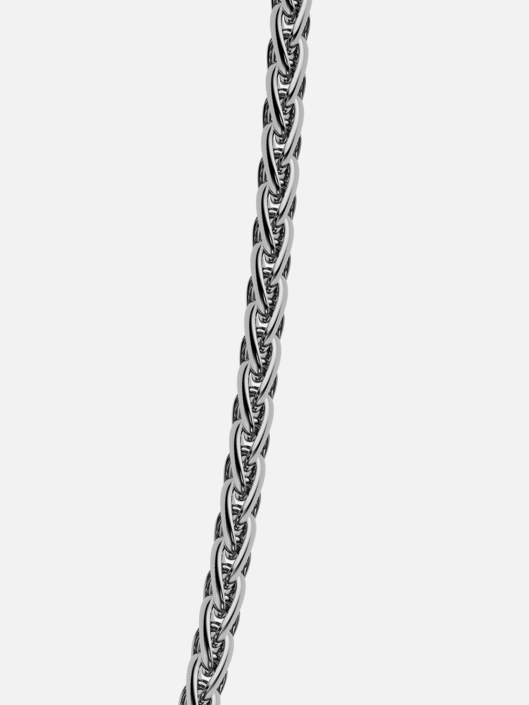 WHEAT CHAIN 5MM | Silver