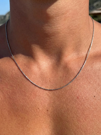 WIRE CHAIN | Silver