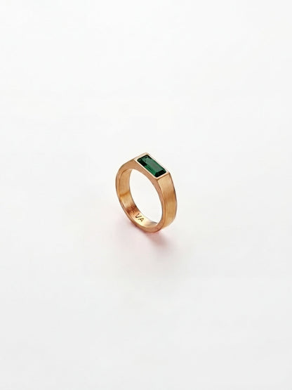 GREEN COMO RING | 18K Gold