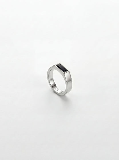 MIDNIGHT COMO RING | Silver
