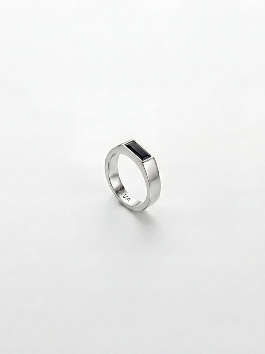 MIDNIGHT COMO RING | Silver