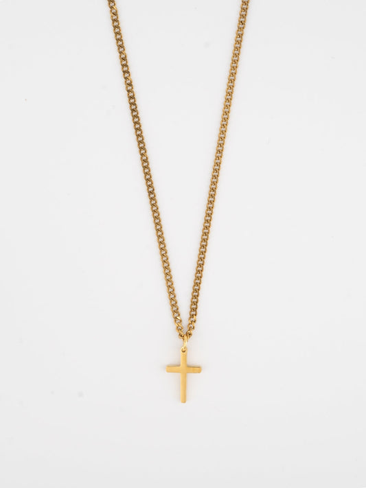 CROSS CHAIN | 18K Gold