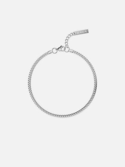CUBAN BRACELET 3MM | Silver