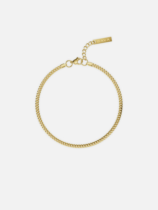 CUBAN BRACELET 3MM | 18K Gold