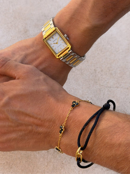 MIDNIGHT CLOVER BRACELET | 18K Gold