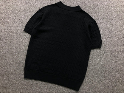 RL - Fairmont Cable Knit Polo