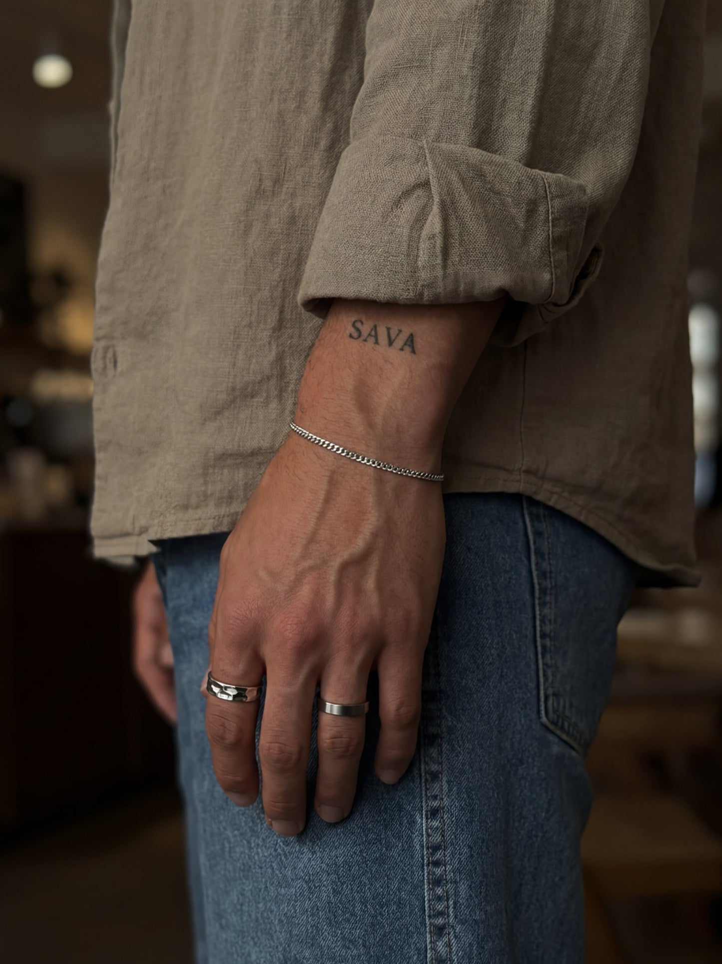 CUBAN BRACELET 1.8MM | Silver