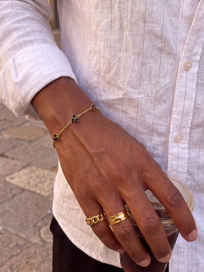 CLOVER BRACELET SET | 18K Gold
