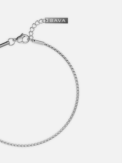 BOX BRACELET | Silver