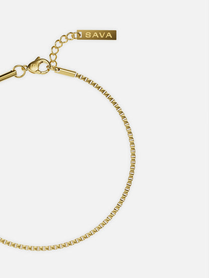 BOX BRACELET | 18K Gold