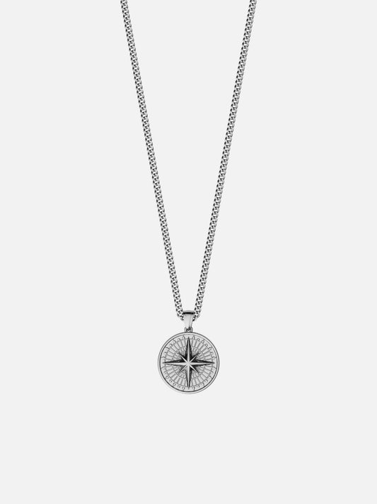 COMPASS CHAIN | Silver