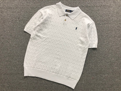 RL - Fairmont Cable Knit Polo