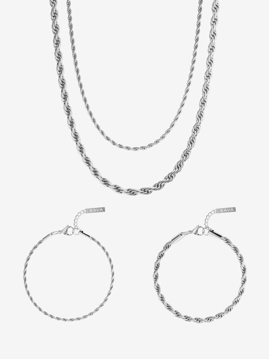 ROPE SET | Silver