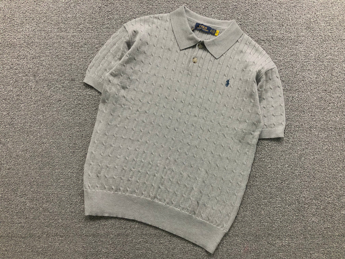 RL - Fairmont Cable Knit Polo