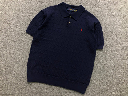 RL - Fairmont Cable Knit Polo