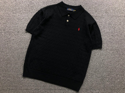 RL - Fairmont Cable Knit Polo