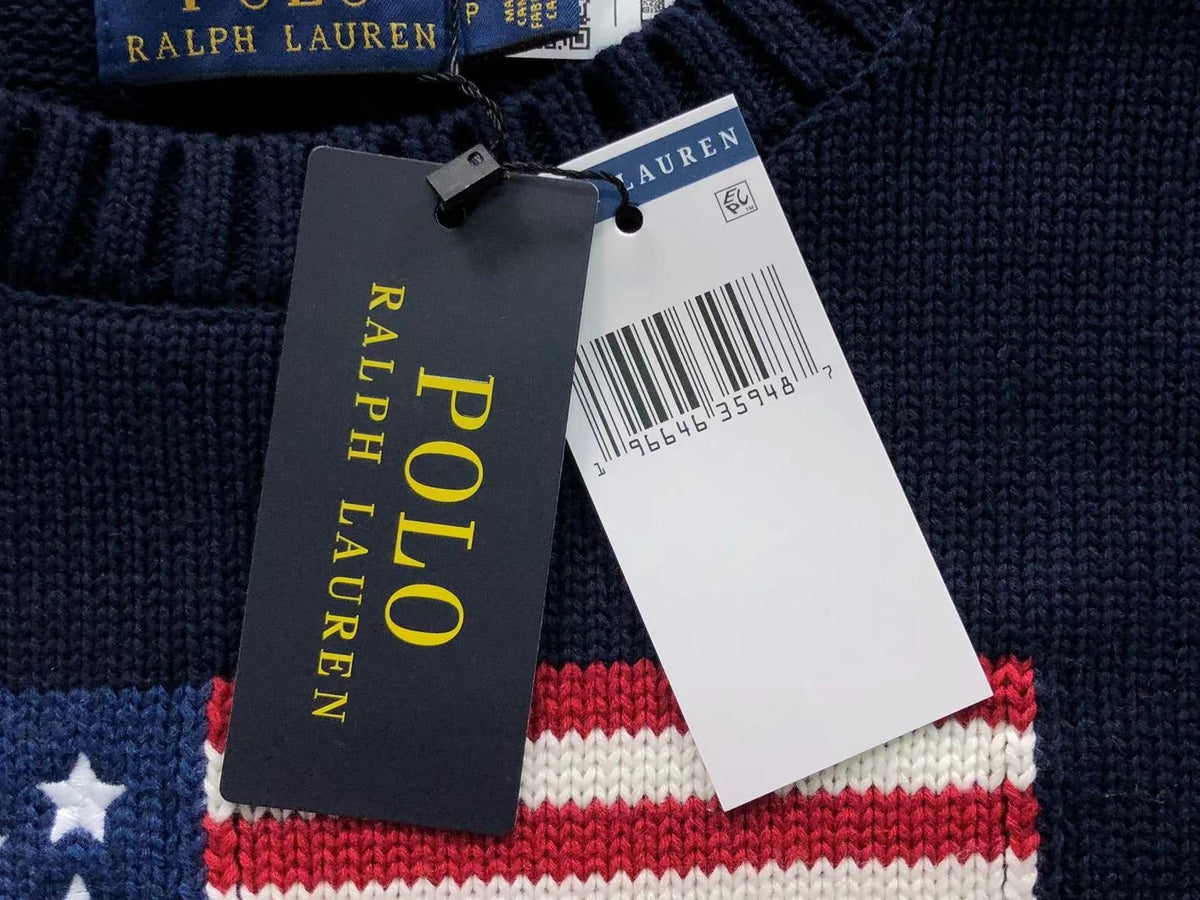 RL - Americana Flag Knit Sweater