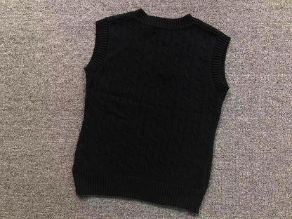 RL - Signature Cable Knit V-Neck Vest