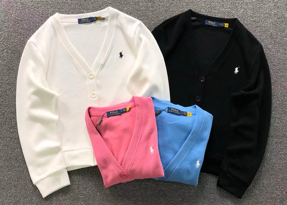 RL - Essential V-Neck Cardigan