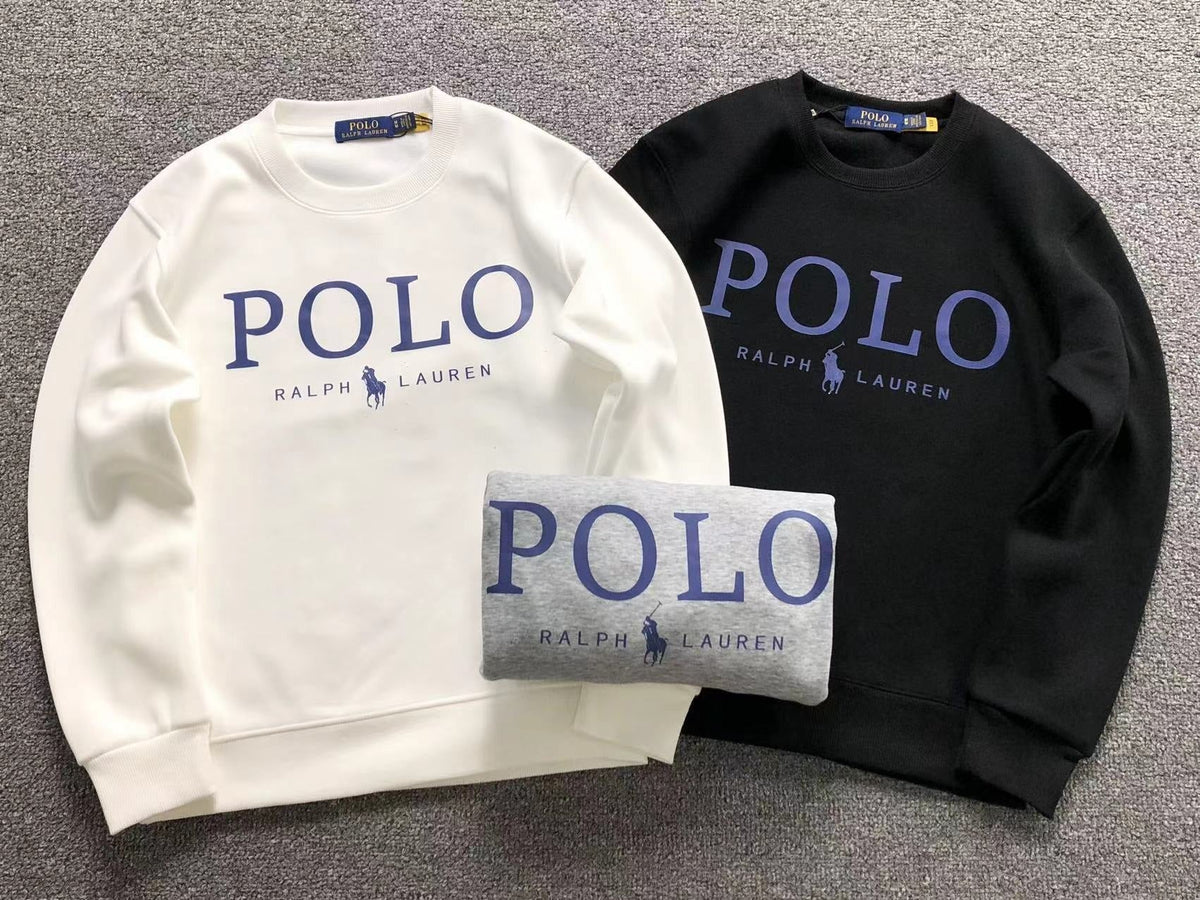 RL - Heritage Logo Crewneck Sweatshirt