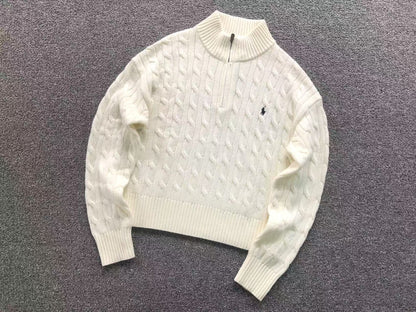 RL - Windsor Cable Quarter-Zip Sweater