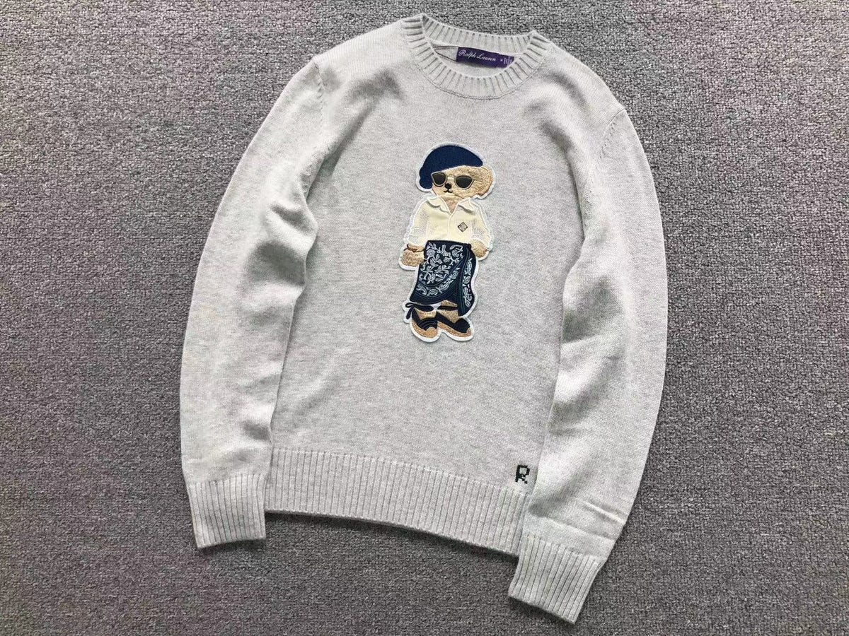 RL - Riviera Bear Knit Sweater