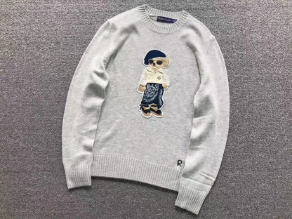 RL - Riviera Bear Knit Sweater
