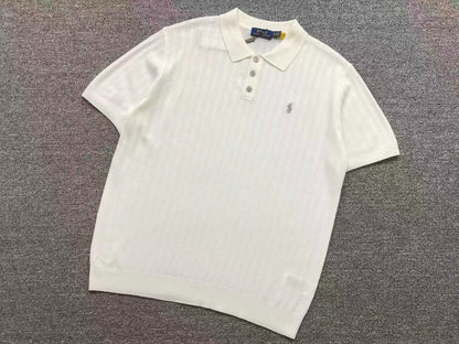 RL - Briarwood Ribbed Knit Polo