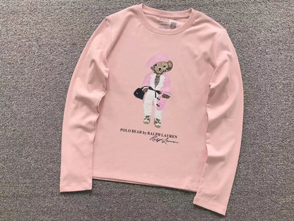 RL - Parisienne Bear Long-Sleeve Top