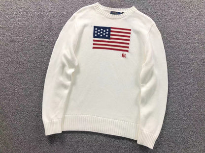 RL - Americana Flag Knit Sweater