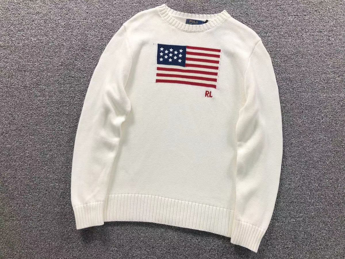 RL - American Flag Knit Sweater
