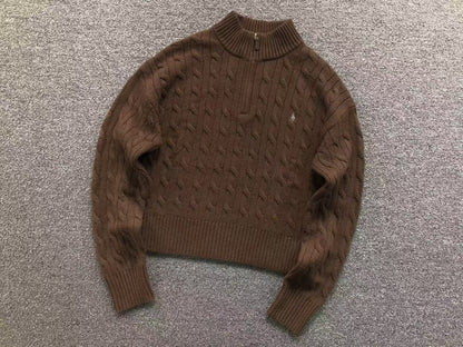RL - Windsor Cable Quarter-Zip Sweater