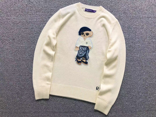 RL - Riviera Bear Knit Sweater