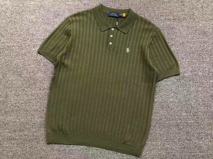 RL - Briarwood Ribbed Knit Polo
