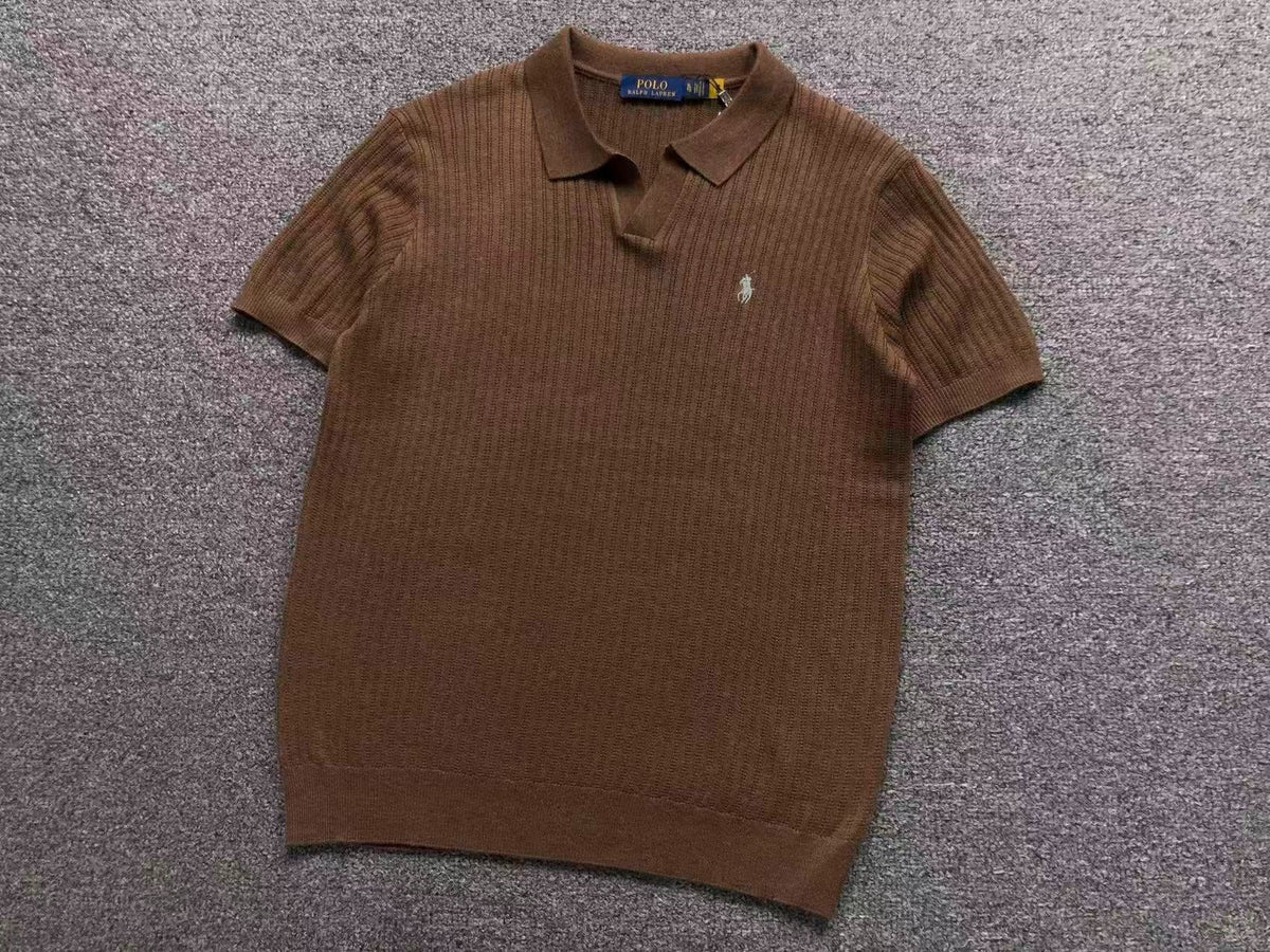 RL - Montclair Ribbed Knit Polo