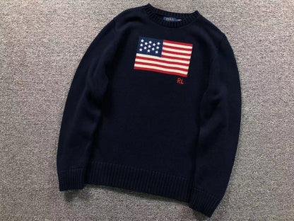 RL - Americana Flag Knit Sweater