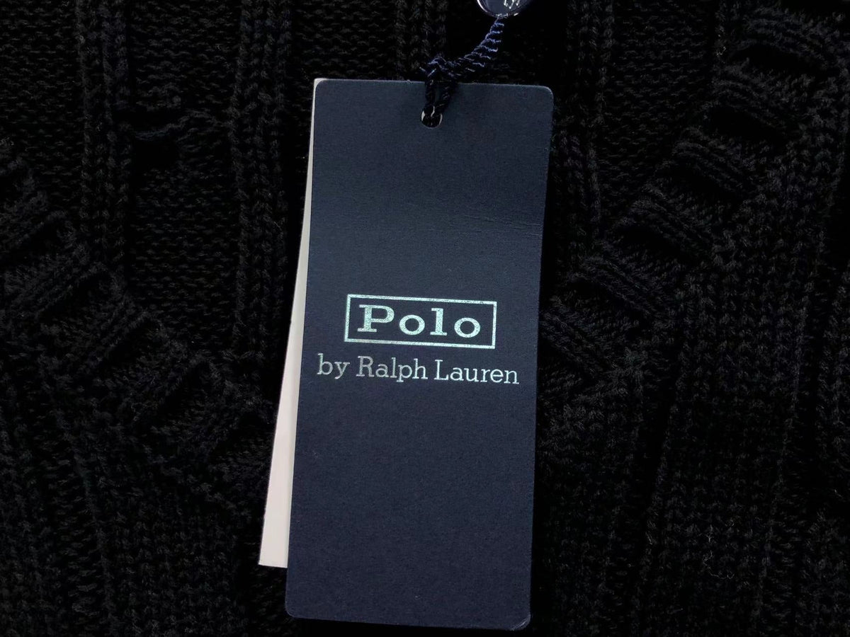 RL - Classic Cable V-Neck Sweater