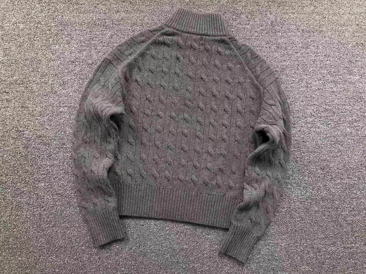 RL - Windsor Cable Quarter-Zip Sweater