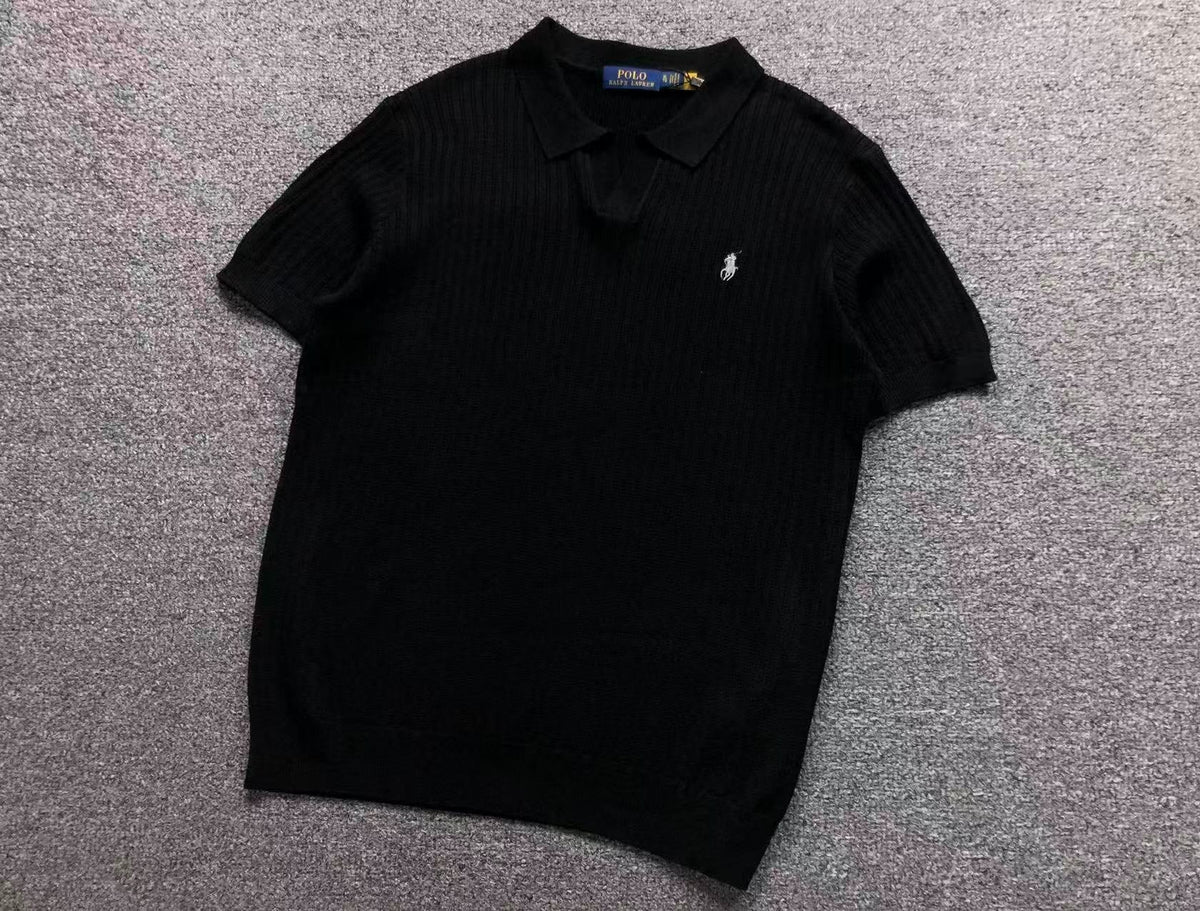 RL - Montclair Ribbed Knit Polo