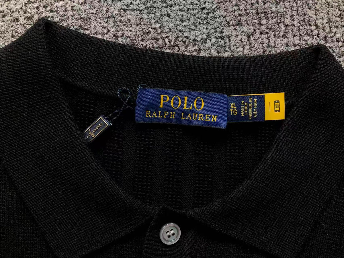 RL - Briarwood Ribbed Knit Polo
